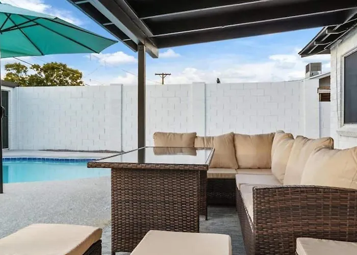 Old Town Pool Guest Casita Putting Green Dom wakacyjny